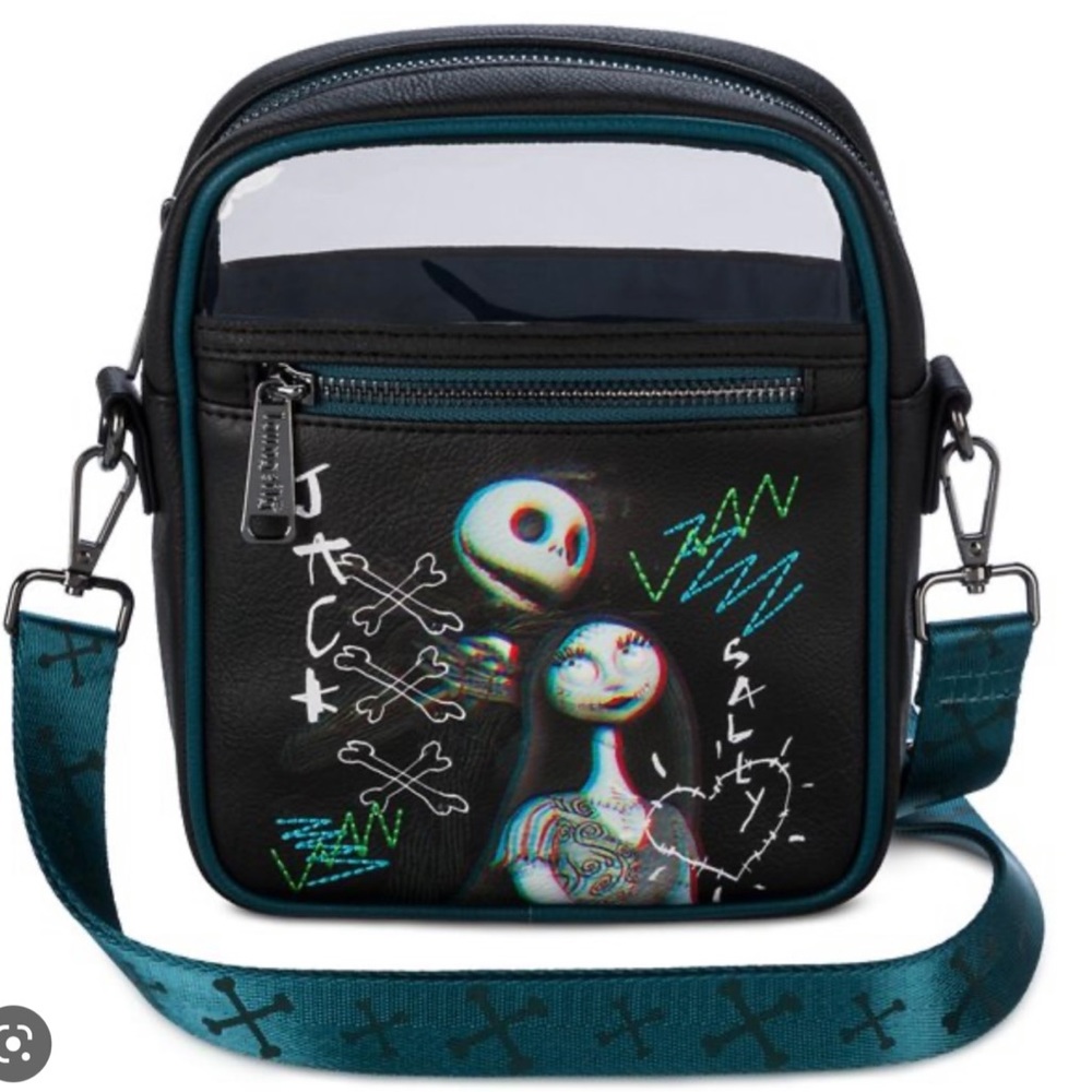 Disney Loungefly Crossbody Bag - Jack Skellington and Sally